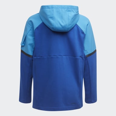 Boys Sportswear Blå Designed for Gameday Full-Zip Hoodie
