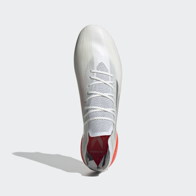 Botas de Futebol X Speedflow.1 – Piso mole Branco Futebol