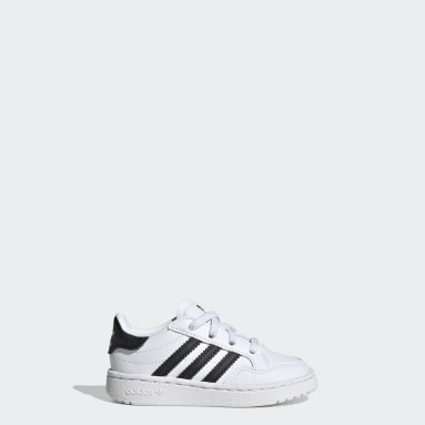 infant white adidas trainers