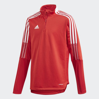 ensemble survetement adidas rouge