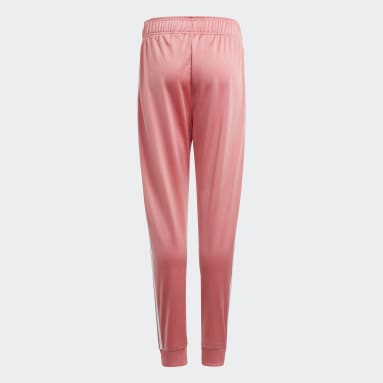 baby pink adidas track pants
