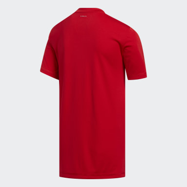 adidas hamburg kids red