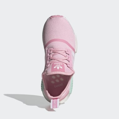 pink adidas kids