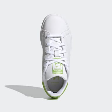 all white stan smith junior