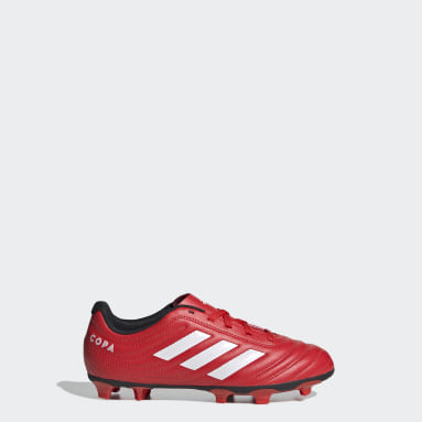 red adidas football boots