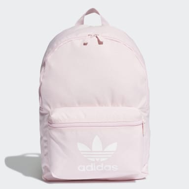 small pink adidas backpack