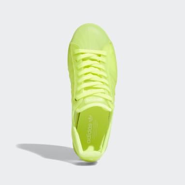 adidas superstar womens yellow