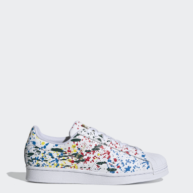 adidas superstar violette et blanche