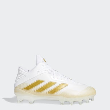 gold football cleats adidas