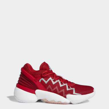 way one adidas red shoes