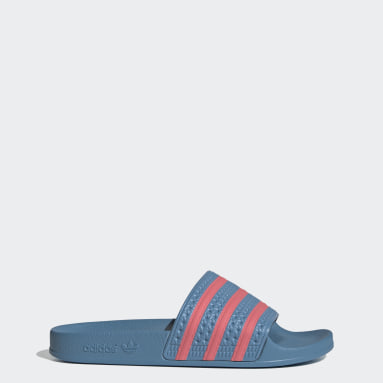 adidas slippers lichtblauw> OFF-58%