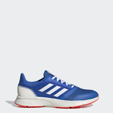 blue adidas sneakers mens