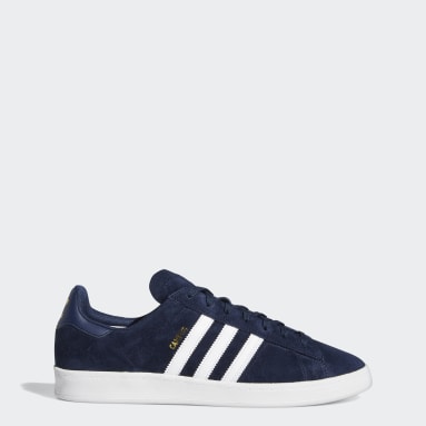 blue adidas skate shoes
