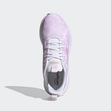 purple sport shoes