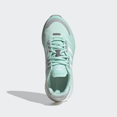 grey and turquoise adidas