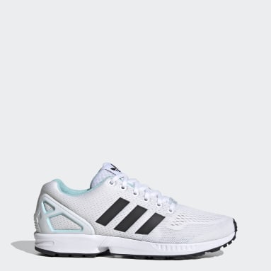 adidas zx flux black and white mens