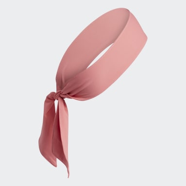 pink adidas tie headband