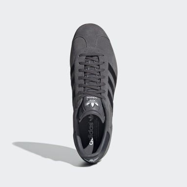 dark grey adidas trainers