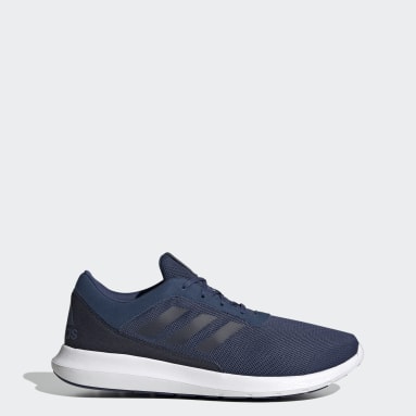navy blue adidas shoes mens