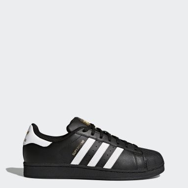 womens black superstars
