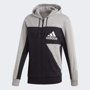 mens grey adidas sweatshirt