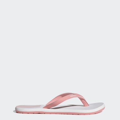 claquette adidas rose pale
