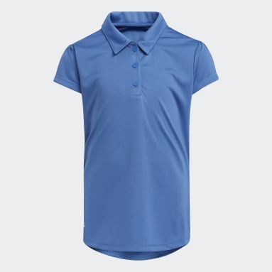 adidas blue golf shirt