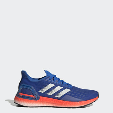 blue adidas sneakers mens
