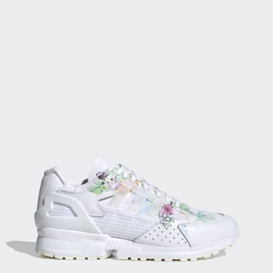 floral athletic shoes