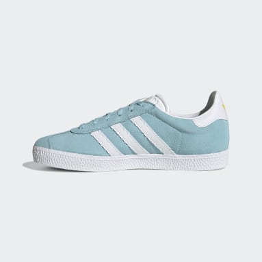 powder blue adidas gazelle