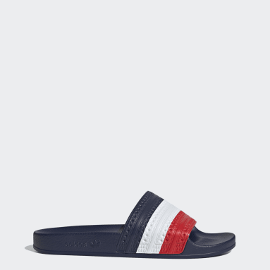 claquette adidas rouge femme