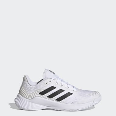 grey adidas volleyball shoes