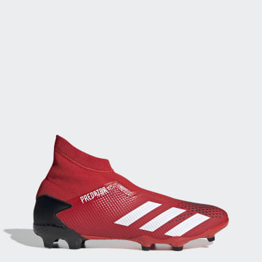 red adidas football boots