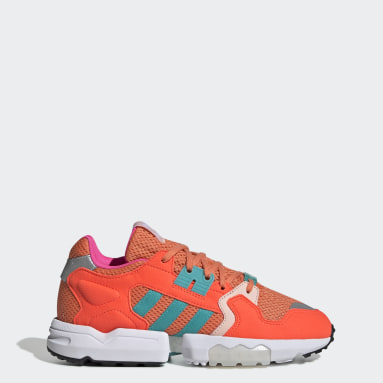 adidas blanche et orange