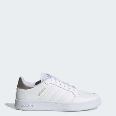 womens white adidas tennis shoes