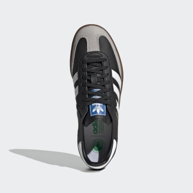 black adidas samba shoes