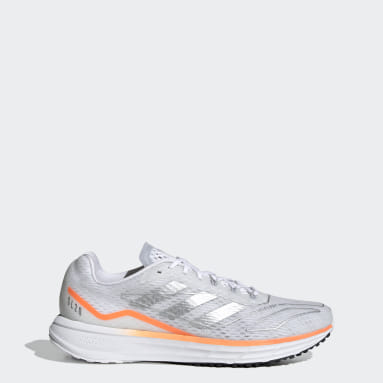 adidas white running shoes