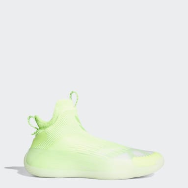 lime green adidas basketball shoes