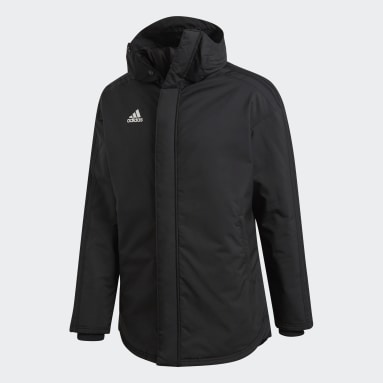adidas black winter jacket
