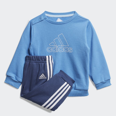 blue adidas baby tracksuit
