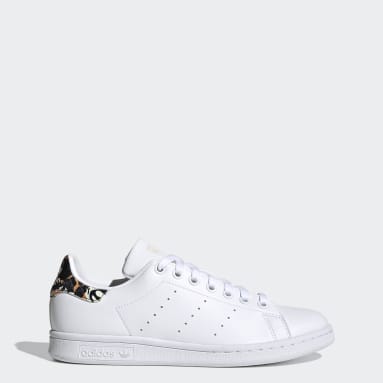 stan smith ladies white trainers