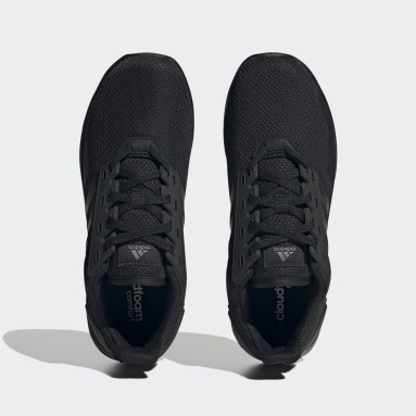 black adidas training shoes