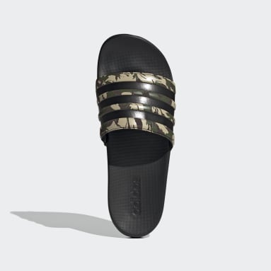 adidas khaki sliders