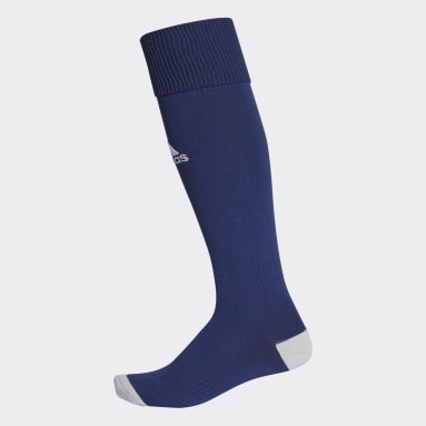 chaussette de foot bleu