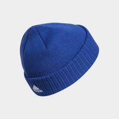 baby blue adidas beanie