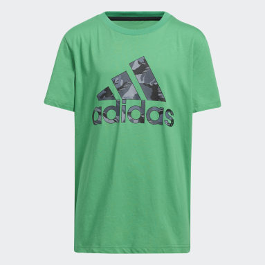 green adidas shirt