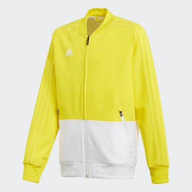 yellow adidas tracksuit