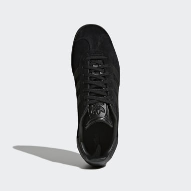 black adidas gazelle size 5