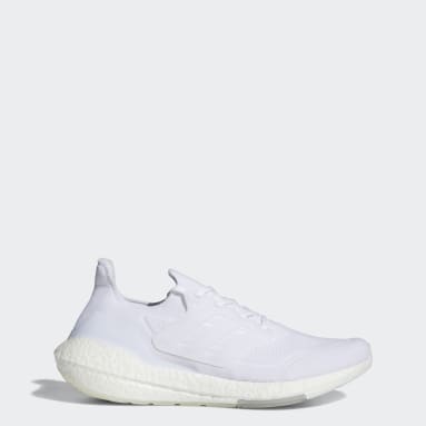 adidas running shoes all white