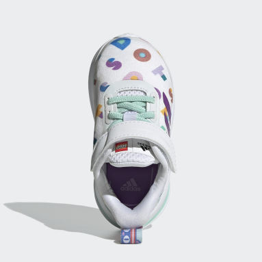 infant red adidas trainers